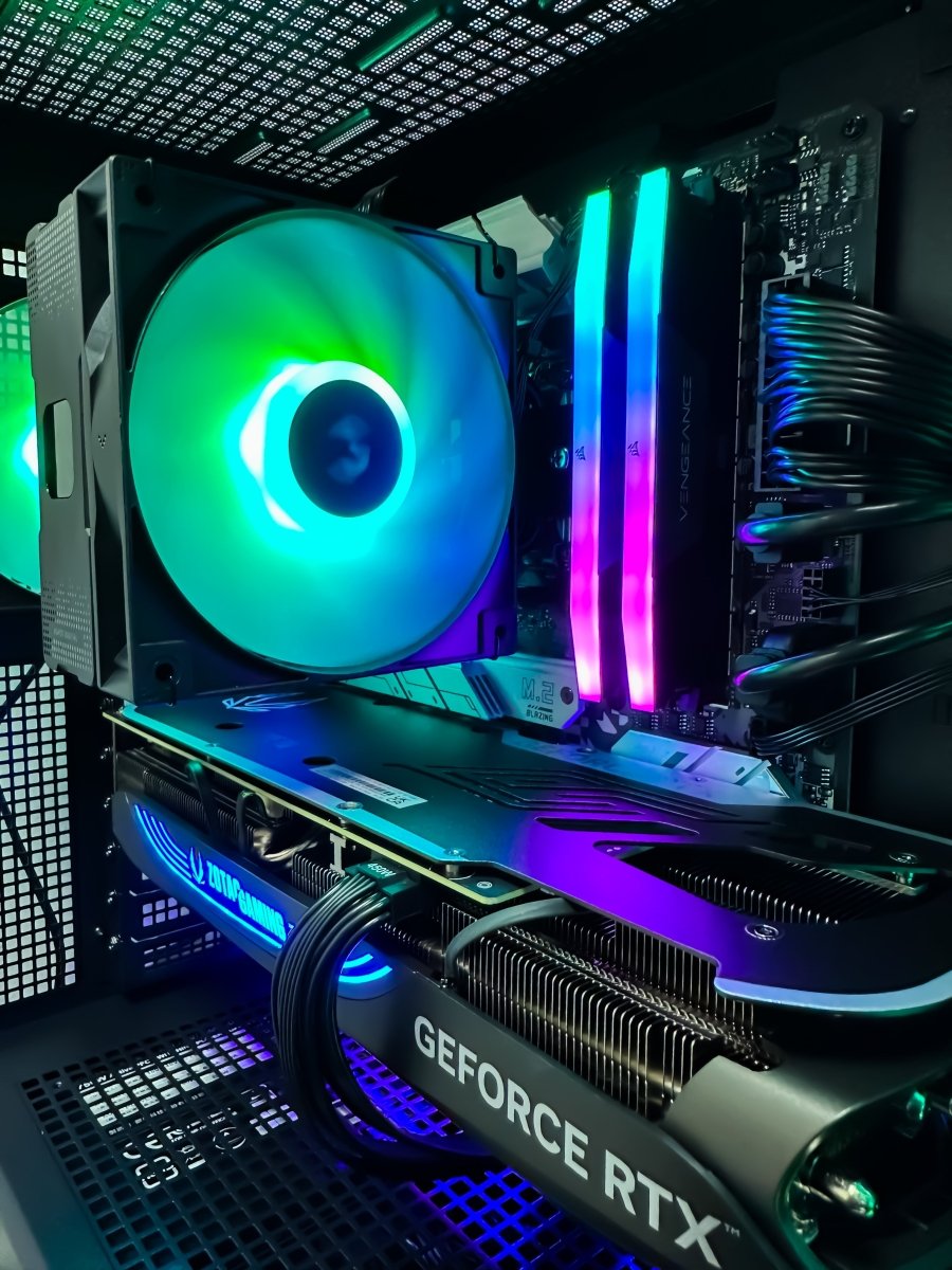 Vektra RDY CH560 Black Series Gaming PC - Intel Core i5, Nvidia GeForce, 32GB DDR5, 1TB NVMe SSD, 2 Years Warranty - Vektra Computers LLC Vektra RDY CH560 Black Series Gaming PC - Intel Core i5, Nvidia GeForce, 32GB DDR5, 1TB NVMe SSD, 2 Years Warranty - Vektra Computers LLC